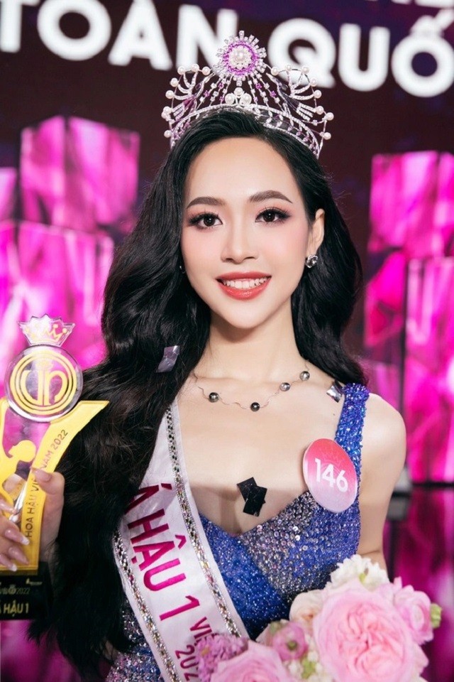 Trịnh Thùy Linh đăng quang ngôi vị Á hậu 1