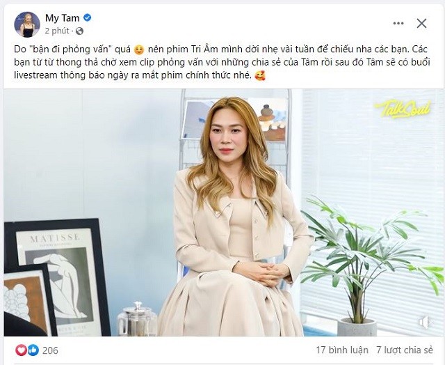 Mỹ Tâm báo tin không vui dù từng nôn nóng từng giờ từng phút: Fan sốt sắng đứng ngồi không yên Mỹ Tâm báo tin không vui dù từng nôn nóng từng giờ từng phút: Fan sốt sắng đứng ngồi không yên