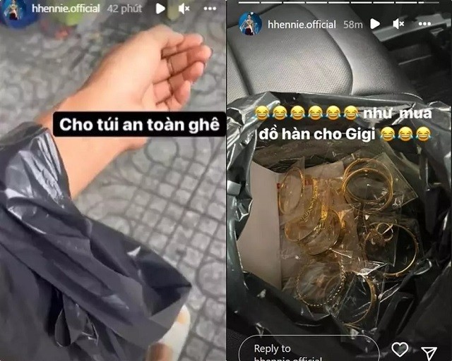 Trước đó nàng hậu cũng có sở thích sắm vàng tặng người thân Trước đó nàng hậu cũng có sở thích sắm vàng tặng người thân
