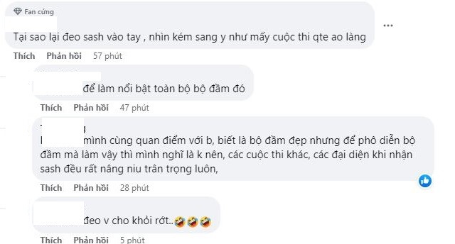 Thanh Thanh Huyền gây tranh cãi khi chơi trội quấn sash vào tay: Màn trình diễn bị chê lượt thượt - Ảnh 3