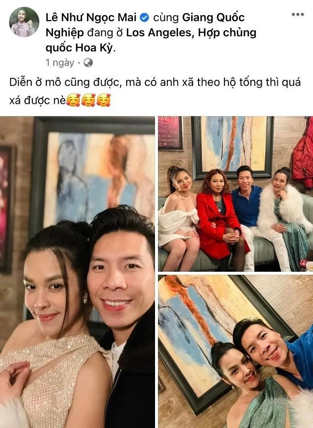 Ngọc Mai cũng có mặt tại đêm diễn và hội ngộ đồng nghiệp Ngọc Mai cũng có mặt tại đêm diễn và hội ngộ đồng nghiệp