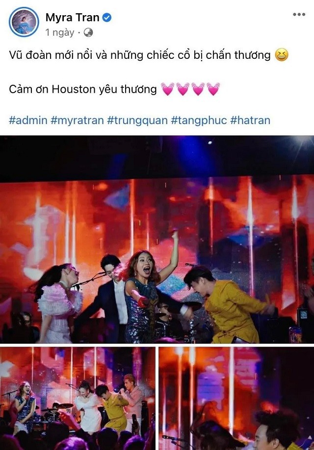 Nghi vấn Ngọc Mai âm thầm hội ngộ dàn sao Ca sĩ mặt nạ ở Mỹ nhưng không ai dám tag tên - Ảnh 1 Nghi vấn Ngọc Mai âm thầm hội ngộ dàn sao Ca sĩ mặt nạ ở Mỹ nhưng không ai dám tag tên - Ảnh 1