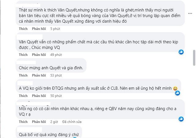 Bình luận của dân mạng Bình luận của dân mạng