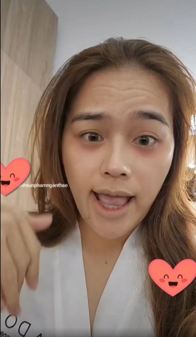 Khoảnh khắc 'biến hình' của Ngân Thảo cũng khiến dân tình giật mình nhan sắc Khoảnh khắc 'biến hình' của Ngân Thảo cũng khiến dân tình giật mình nhan sắc