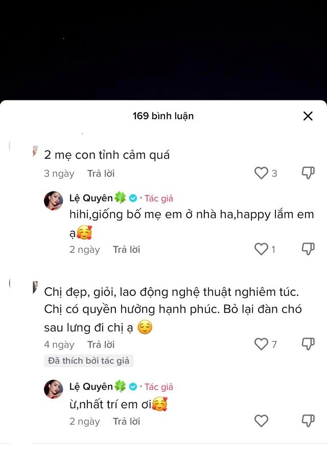 Lệ Quyên đáp gắt khi bị antifan 'cà khịa' mối quan hệ với Lâm Bảo Châu - Ảnh 2 Lệ Quyên đáp gắt khi bị antifan 'cà khịa' mối quan hệ với Lâm Bảo Châu - Ảnh 2