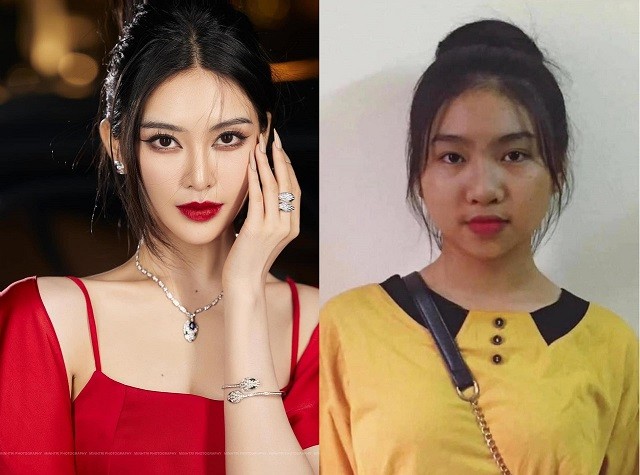 Rần rần ảnh thời chưa 'dao kéo' của hot girl Trương Diệu Linh, nhan sắc một trời một vực Rần rần ảnh thời chưa 'dao kéo' của hot girl Trương Diệu Linh, nhan sắc một trời một vực