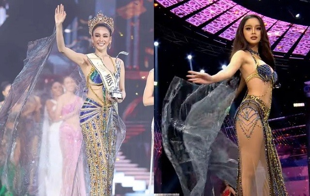 Xuất hiện bản sao sở hữu ngoại hình 'cháy' chẳng kém Engfa Waraha tại Miss Grand Thailand - Ảnh 1 Xuất hiện bản sao sở hữu ngoại hình 'cháy' chẳng kém Engfa Waraha tại Miss Grand Thailand - Ảnh 1