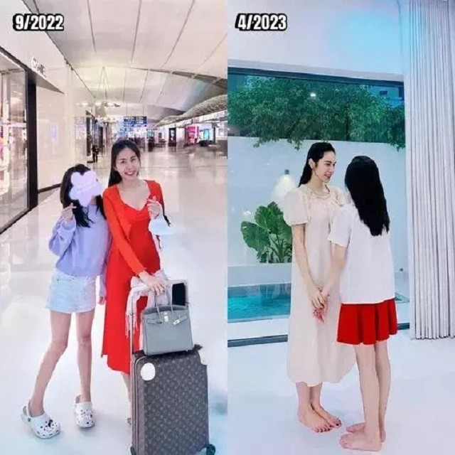Con gái chưa bao giờ lộ mặt của Thủy Tiên và Công Vinh, gây chú ý với chiều cao nổi bật Con gái chưa bao giờ lộ mặt của Thủy Tiên và Công Vinh, gây chú ý với chiều cao nổi bật