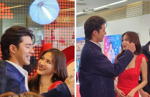 Cặp đôi vàng Baifern Pimchanok - Nine Naphat lần đầu công khai sánh đôi, cử chỉ gây chú ý - Ảnh 2 Cặp đôi vàng Baifern Pimchanok - Nine Naphat lần đầu công khai sánh đôi, cử chỉ gây chú ý - Ảnh 2