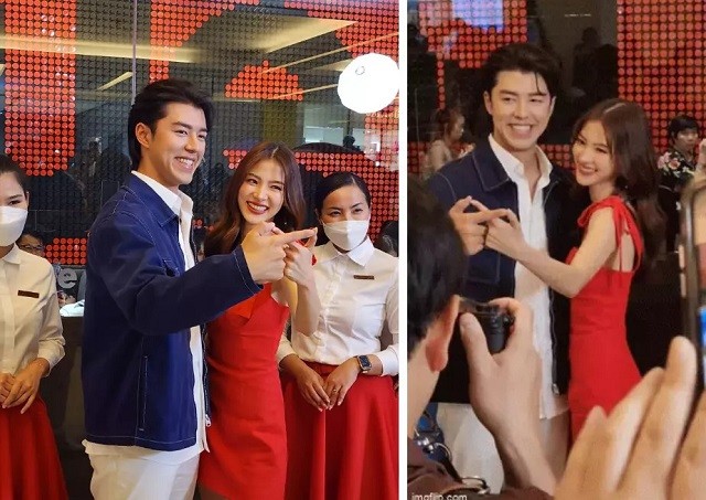 Cặp đôi vàng Baifern Pimchanok - Nine Naphat lần đầu công khai sánh đôi, cử chỉ gây chú ý - Ảnh 1 Cặp đôi vàng Baifern Pimchanok - Nine Naphat lần đầu công khai sánh đôi, cử chỉ gây chú ý - Ảnh 1