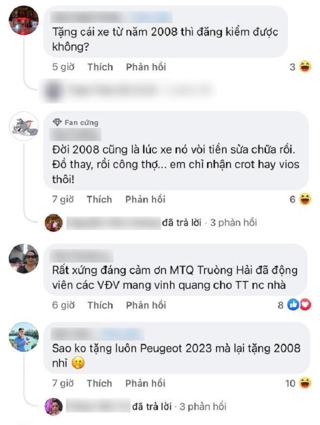 Có hay không việc THACO tặng 'nữ hoàng điền kinh' Nguyễn Thị Oanh xe cũ? - Ảnh 4 Có hay không việc THACO tặng 'nữ hoàng điền kinh' Nguyễn Thị Oanh xe cũ? - Ảnh 4