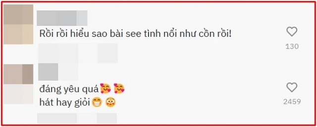 Nam ca sĩ Trung Quốc tiếp tục đưa 'See Tình' của Hoàng Thùy Linh lên một tầm cao mới gây 'bão' mạng 3 Nam ca sĩ Trung Quốc tiếp tục đưa 'See Tình' của Hoàng Thùy Linh lên một tầm cao mới gây 'bão' mạng 3