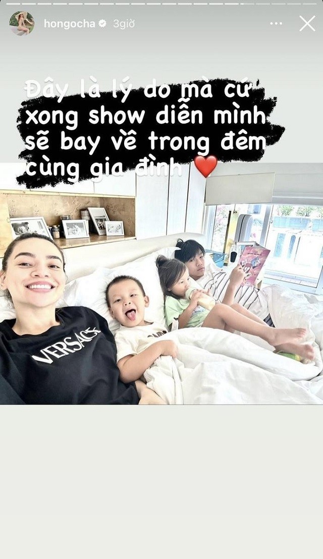 Hồ Ngọc Hà tiết lộ lý do phải về nhà ngay và luôn bất kể đêm muộn Hồ Ngọc Hà tiết lộ lý do phải về nhà ngay và luôn bất kể đêm muộn
