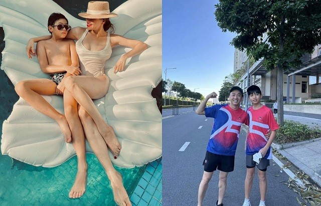 Bất ngờ ngoại hình hiện tại của con trai Cường đô la và Hồ Ngọc Hà 5 Bất ngờ ngoại hình hiện tại của con trai Cường đô la và Hồ Ngọc Hà 5