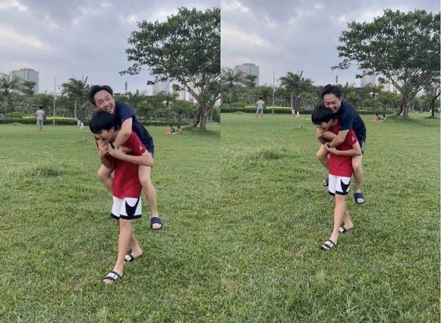Bất ngờ ngoại hình hiện tại của con trai Cường đô la và Hồ Ngọc Hà 2 Bất ngờ ngoại hình hiện tại của con trai Cường đô la và Hồ Ngọc Hà 2