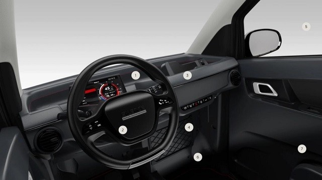 Nhỏ hơn cả Vinfast VF3, mẫu ô tô mini vừa ra mắt có giá chỉ ngang xe máy bán ở Việt Nam - Ảnh 2