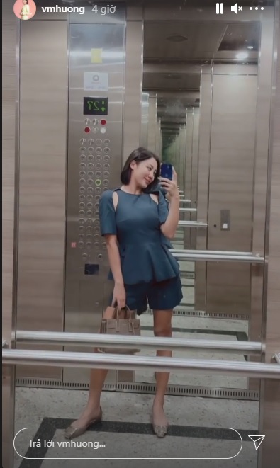 Đôi chân ngày càng khẳng khiu của Văn Mai Hương. Ảnh Instagram nhân vật Đôi chân ngày càng khẳng khiu của Văn Mai Hương. Ảnh Instagram nhân vật