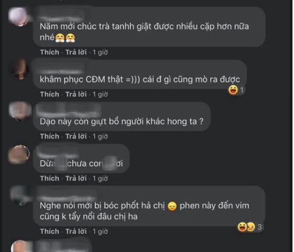 Cư dân mạng tiếp tục đả kích không cho Hải Tú 'ngóc đầu lên được'. Ảnh internet Cư dân mạng tiếp tục đả kích không cho Hải Tú 'ngóc đầu lên được'. Ảnh internet