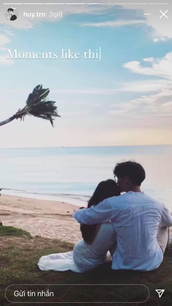 Huy Trần công khai khoảnh khắc tình tứ bên Ngô Thanh Vân. Ảnh internet