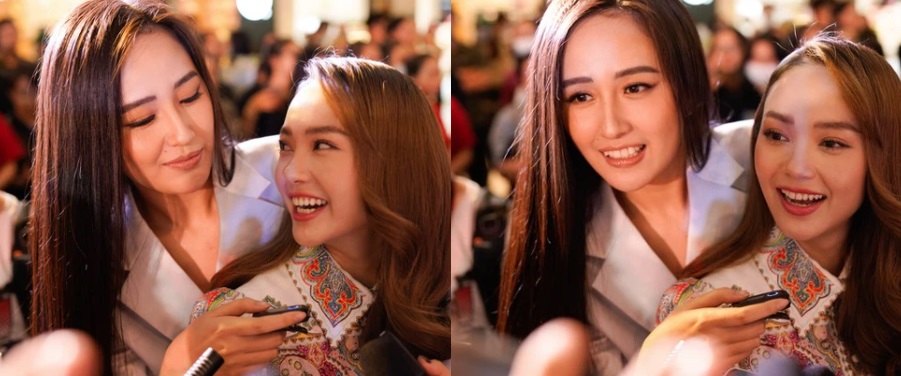 Cả hai có mối quan hệ thân thiết với nhau ngoài đời. Ảnh internet