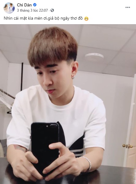Ngay ngày hôm sau Ninh Dương Lan Ngọc lên tiếng, Chi Dân đăng ảnh với dòng trạng thái khó hiểu. Ảnh FBNV Ngay ngày hôm sau Ninh Dương Lan Ngọc lên tiếng, Chi Dân đăng ảnh với dòng trạng thái khó hiểu. Ảnh FBNV