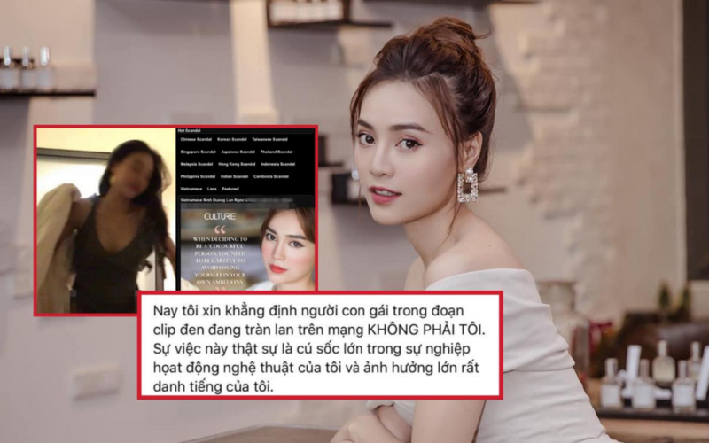 Cách xử lý khủng hoảng thông minh của Ninh Dương Lan Ngọc nhanh chóng dập tắt ồn ào. Ảnh internet Cách xử lý khủng hoảng thông minh của Ninh Dương Lan Ngọc nhanh chóng dập tắt ồn ào. Ảnh internet