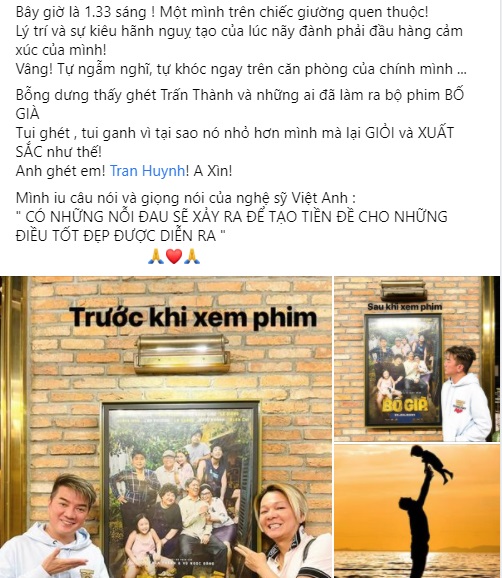 Đàm Vĩnh Hưng tuyên bố ghét Trấn Thành vì giỏi hơn mình. Ảnh FBNV Đàm Vĩnh Hưng tuyên bố ghét Trấn Thành vì giỏi hơn mình. Ảnh FBNV