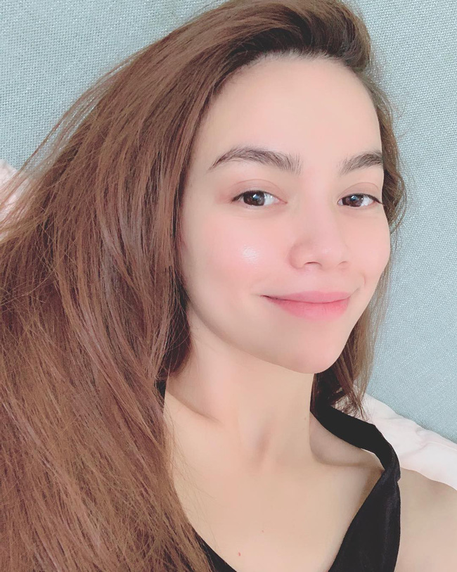 Mặt mộc của Hồ Ngọc Hà cũng không thể nào chê vào đâu được. Ảnh internet