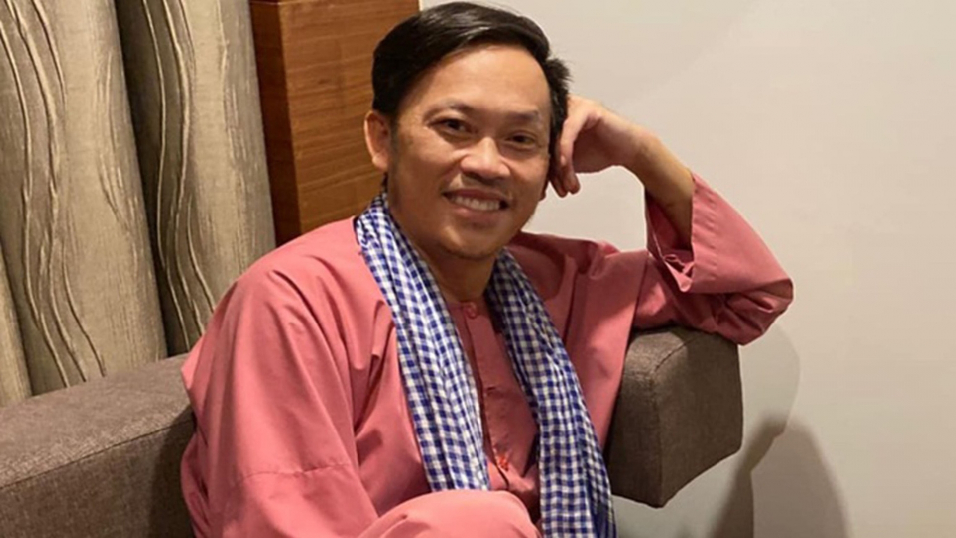 Danh hài Hoài Linh luôn lạc quan, gạt bỏ bệnh tình sang một bên để sống hết mình với nghệ thuật. Ảnh internet