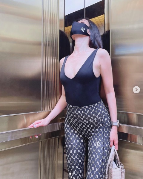 Lệ Quyên tự tin khoe sắc vóc 'vạn người mê' hậu tin đồn mang thai với tình trẻ. Ảnh IGNV