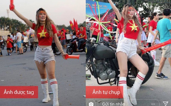 Hotgirl Tiktok Lê Bống từng gây xôn xao với hình ảnh nhan sắc ngoài đời với nhan sắc đã qua chỉnh sửa. Ảnh internet Hotgirl Tiktok Lê Bống từng gây xôn xao với hình ảnh nhan sắc ngoài đời với nhan sắc đã qua chỉnh sửa. Ảnh internet
