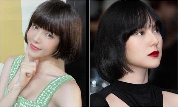 Thiều Bảo Trâm bất ngờ để kiểu tóc giống Hải Tú sau thời gian ồn ào. Ảnh internet