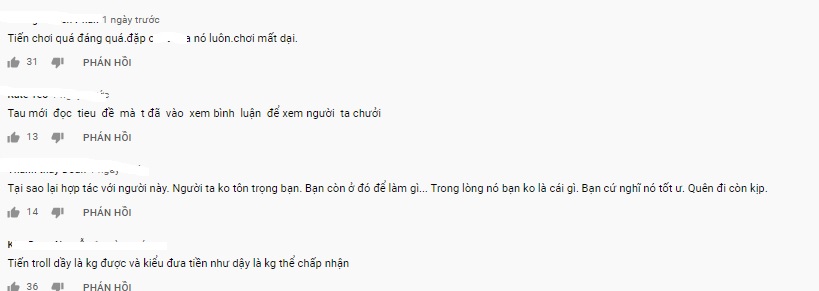 Cộng đồng mạng bức xúc trước video nhảm nhí tràn lan trên Yotube. Ảnh chụp từ màn hình Cộng đồng mạng bức xúc trước video nhảm nhí tràn lan trên Yotube. Ảnh chụp từ màn hình