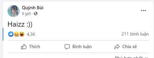Dòng trạng thái lạ giữa đêm của 'thánh nữ streamer' Quỳnh Alee hậu gặp vận đen vì ảnh full không che trên MXH gây hiểu lầm. Ảnh chụp từ màn hình Dòng trạng thái lạ giữa đêm của 'thánh nữ streamer' Quỳnh Alee hậu gặp vận đen vì ảnh full không che trên MXH gây hiểu lầm. Ảnh chụp từ màn hình