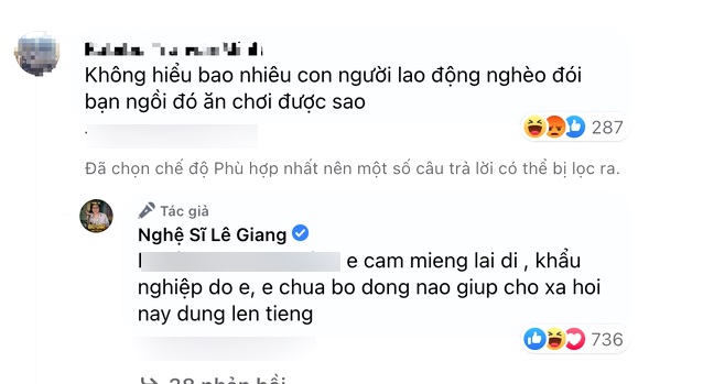 Nữ danh hài tức giận yêu cầu anti-fan 'câm miệng lại'. Ảnh chụp từ màn hình Nữ danh hài tức giận yêu cầu anti-fan 'câm miệng lại'. Ảnh chụp từ màn hình