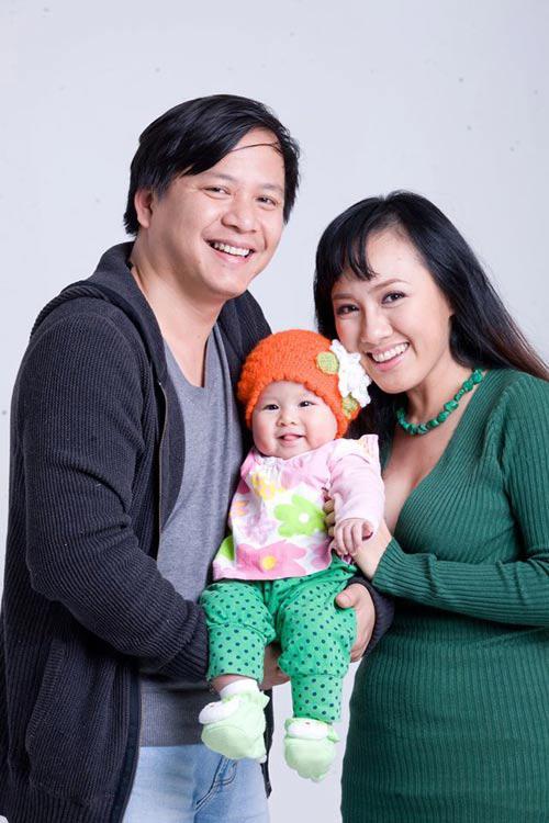 BTV Hoài Anh Thời sự 19h có cuộc sống hôn nhân kín tiếng nhưng vô cùng viên mãn. Ảnh internet