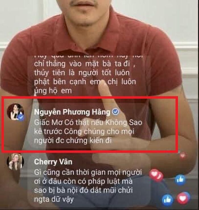 Xôn xao bà Nguyễn Phương Hằng vào xem Công Vinh livestream 2 Xôn xao bà Nguyễn Phương Hằng vào xem Công Vinh livestream 2