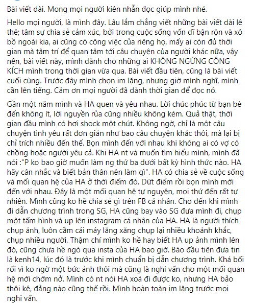 MC Bạch Lan Phương VTV giãi bày nỗi khổ khi bị vạ lây vì ồn ào của bạn trai với tình cũ - Ảnh 1 MC Bạch Lan Phương VTV giãi bày nỗi khổ khi bị vạ lây vì ồn ào của bạn trai với tình cũ - Ảnh 1