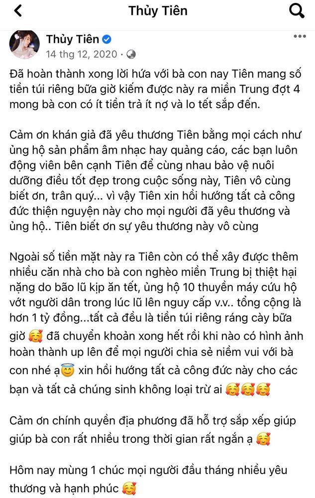 Không thể ngồi im, phía Thủy Tiên chính thức tung 'bằng chứng thép' minh oan 1 Không thể ngồi im, phía Thủy Tiên chính thức tung 'bằng chứng thép' minh oan 1