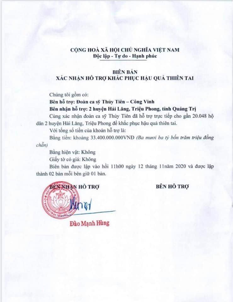 Không thể ngồi im, phía Thủy Tiên chính thức tung 'bằng chứng thép' minh oan 3 Không thể ngồi im, phía Thủy Tiên chính thức tung 'bằng chứng thép' minh oan 3