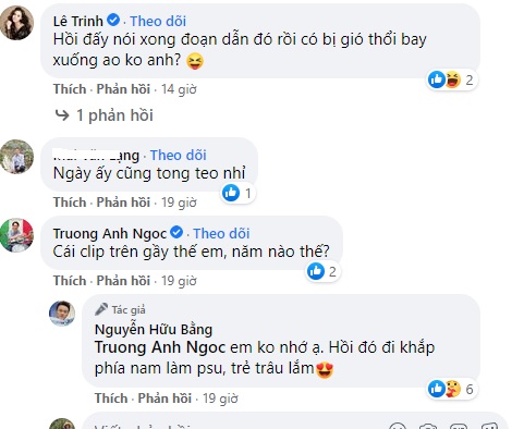 Nhiều đồng nghiệp bất ngờ trước dung mạo của BTV Hữu Bằng khi còn trẻ. Ảnh FBNV Nhiều đồng nghiệp bất ngờ trước dung mạo của BTV Hữu Bằng khi còn trẻ. Ảnh FBNV