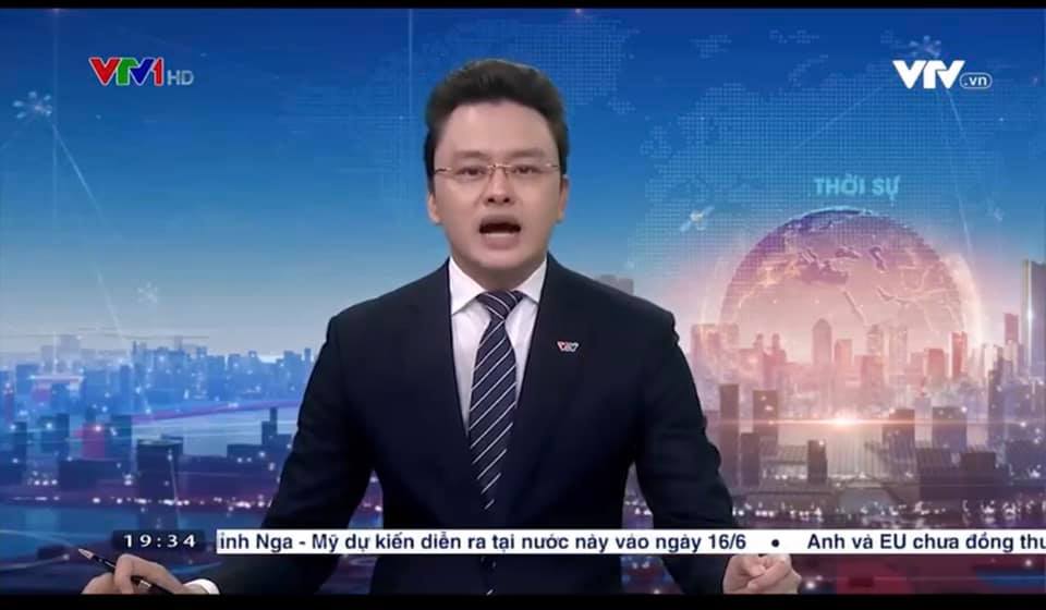 BTV Hữu Bằng là gương mặt quen thuộc của Thời sự 19h và nhiều bản tin của VTV. Ảnh FBNV BTV Hữu Bằng là gương mặt quen thuộc của Thời sự 19h và nhiều bản tin của VTV. Ảnh FBNV