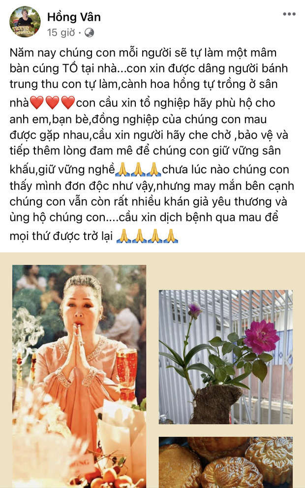 NSND Hồng Vân tiết lộ tình trạng xót xa nghệ sĩ đang gặp phải giữa 'cơn bão' sao kê 1 NSND Hồng Vân tiết lộ tình trạng xót xa nghệ sĩ đang gặp phải giữa 'cơn bão' sao kê 1