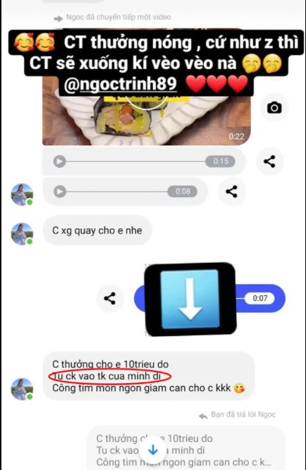 Người từng chung giường với Ngọc Trinh làm lộ thông tin liên quan đến tài sản bí mật. Ảnh IGNV Người từng chung giường với Ngọc Trinh làm lộ thông tin liên quan đến tài sản bí mật. Ảnh IGNV