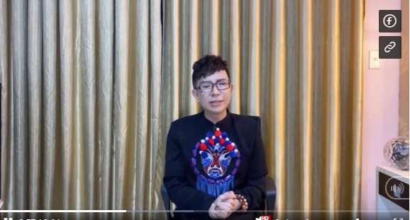 Ca sĩ Long Nhật tiết lộ Hồ Văn Cường đang gấp rút nhờ người tìm nơi ăn chốn ở mới. Ảnh cắt từ clip Ca sĩ Long Nhật tiết lộ Hồ Văn Cường đang gấp rút nhờ người tìm nơi ăn chốn ở mới. Ảnh cắt từ clip