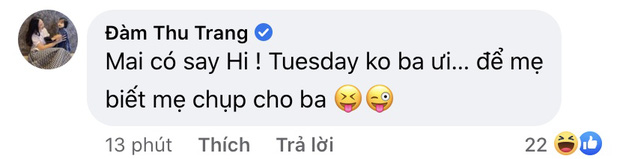 Đang hạnh phúc, Đàm Thu Trang bỗng nhắc Cường đô la về 'tuesday' 2