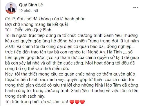 Có vợ đại gia, Quý Bình vẫn tha thiết cầu xin sự giúp đỡ để làm rõ trắng đen với bà Phương Hằng 1 Có vợ đại gia, Quý Bình vẫn tha thiết cầu xin sự giúp đỡ để làm rõ trắng đen với bà Phương Hằng 1