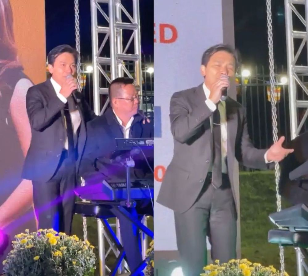 Người đàn ông nghi là bố của con gái Phi Nhung nức nở đối diện sự thật phũ phàng rằng người tình âm nhạc đã ra đi mãi mãi. Ảnh cắt từ clip Người đàn ông nghi là bố của con gái Phi Nhung nức nở đối diện sự thật phũ phàng rằng người tình âm nhạc đã ra đi mãi mãi. Ảnh cắt từ clip
