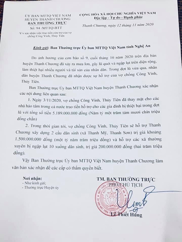 Thủy Tiên tự đưa mình vào thế bí, khó có thể làm sáng tỏ số tiền lớn đang nằm trong tay ai 1 Thủy Tiên tự đưa mình vào thế bí, khó có thể làm sáng tỏ số tiền lớn đang nằm trong tay ai 1