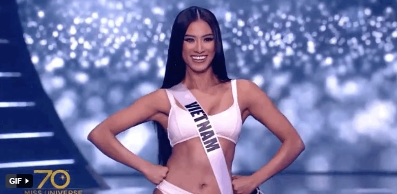 Bán kết Miss Universe 2021: Kim Duyên tự tin tỏa sáng, khoe catwalk đỉnh cao 3